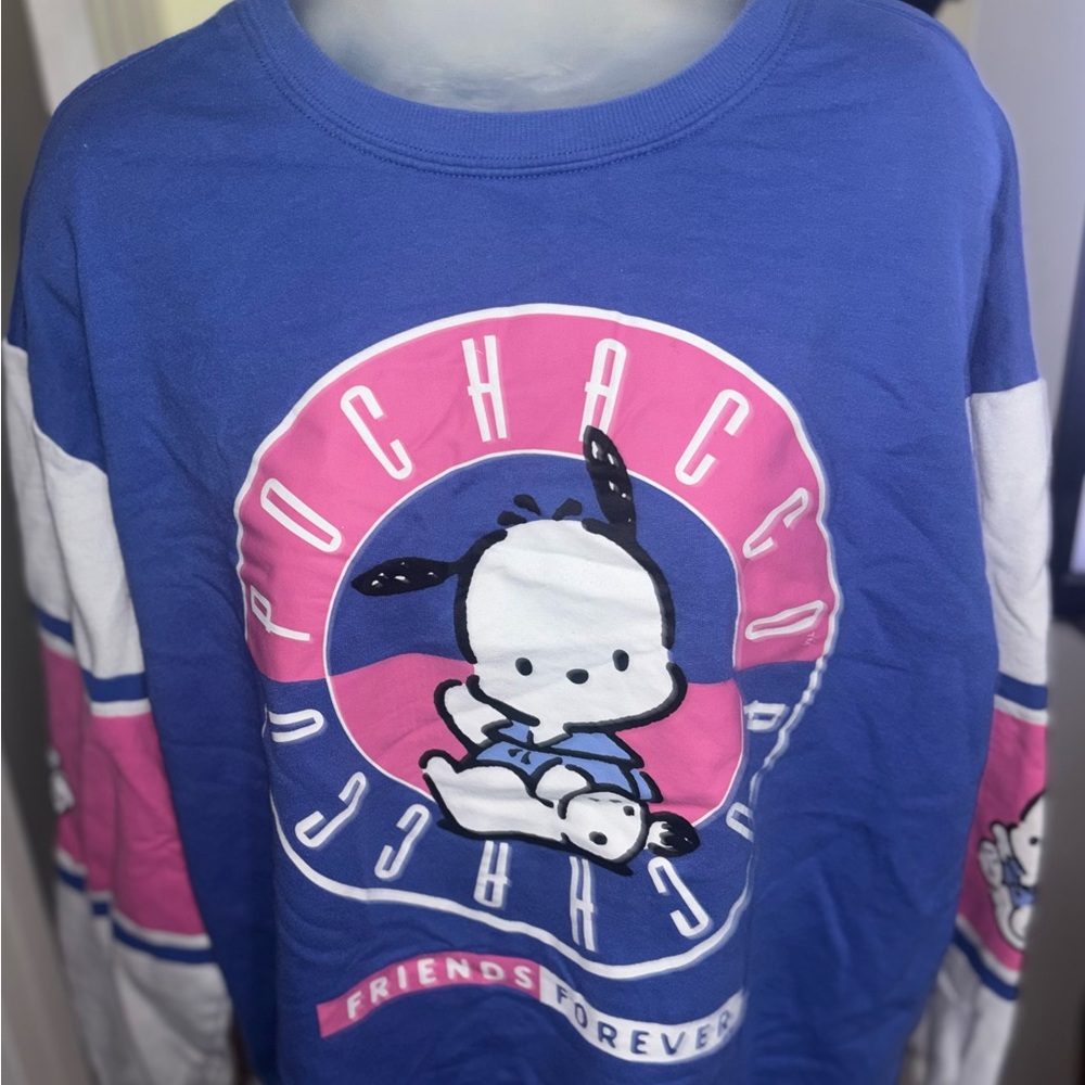 Blue Pochacco Women’s Long Sleeve Shirt